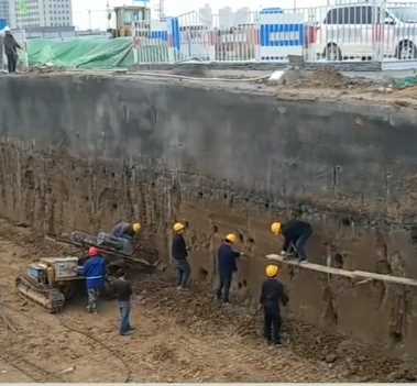 济宁邹城土钉墙支护